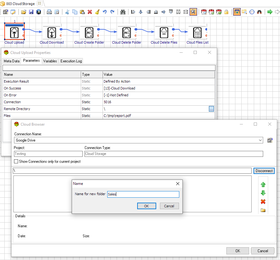 Cloud Storage Browser with Advanced ETL Processor
