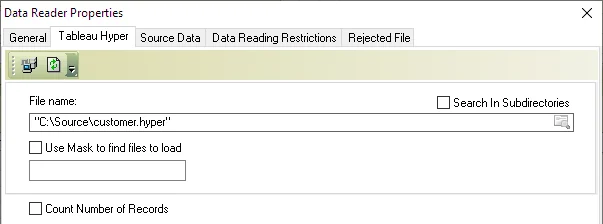 Hyper Data Reader