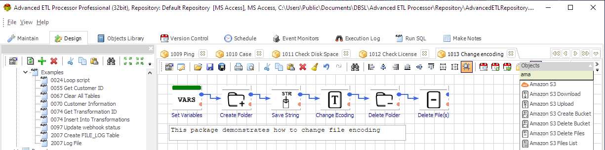 ETL Automation with Advanced ETL Processor
