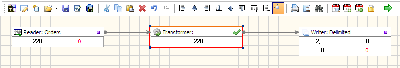 Excel to Delimited File Conversion workflow in Advanced ETL Processor