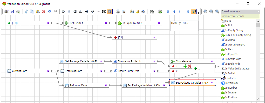 Complex data validation rules in Advanced ETL Processor