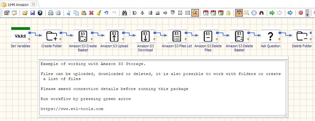 Automate working with Amazon S3 Storage