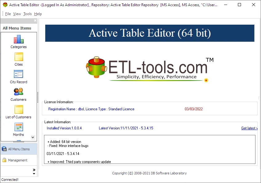 active table editor 64bit