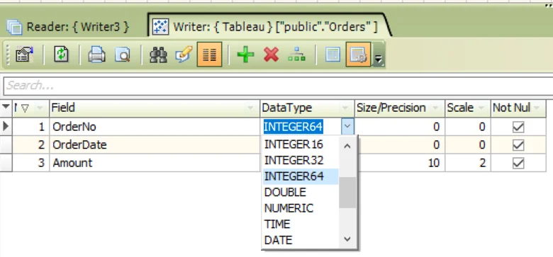 creating hyper table 3