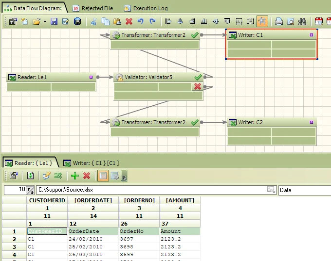Excel transformation