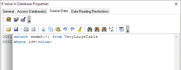 If value in database Prop