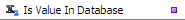 Is value in database