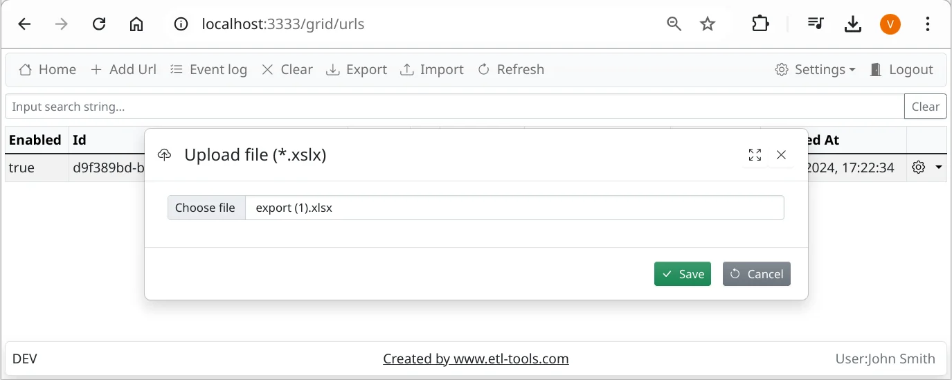 URL Logger 1.1