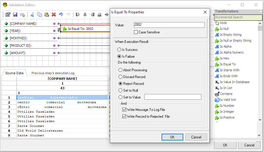 Validating Data