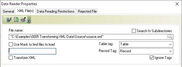 XML Reader