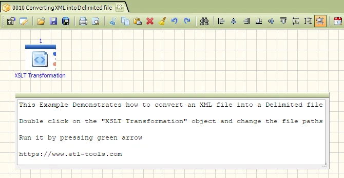 Convert XML file into Delimited format