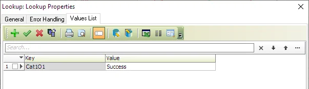 Lookup field mapping properties