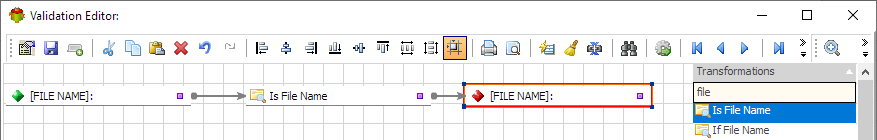 Validating data in Advanced ETL Processor