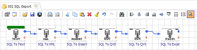 Exporting and transforming source tables in Advanced ETL Processor