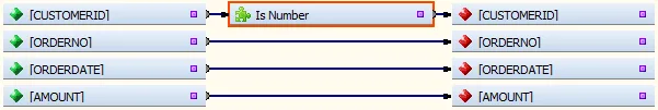 Mapping configuration for customer id validation