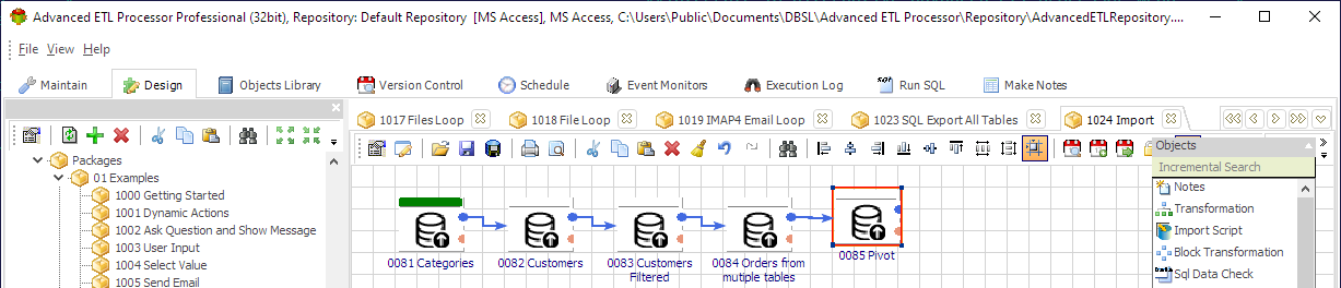 FTP automation with Advanced ETL Processor
