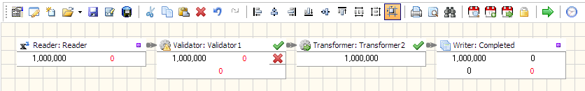 Convert XML to fixed-width file workflow in Advanced ETL Processor
