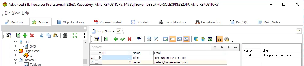 Export data to Excel example