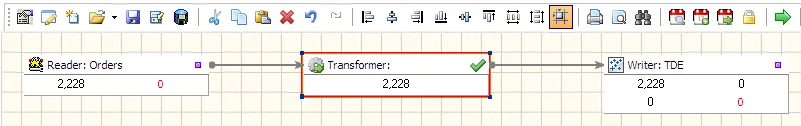 Export Data from BDE to TDE using Advanced ETL Processor