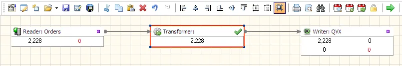 Export Data from Interbase to QVX using Advanced ETL Processor