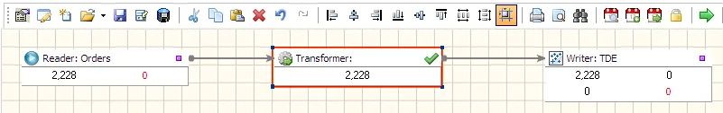 Export data from MySQL to TDE with Advanced ETL Processor