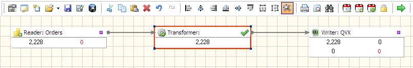 Export Data from OleDb to QVX using Advanced ETL Processor