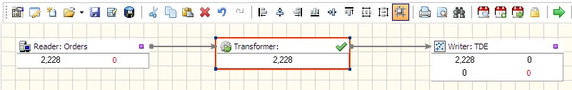 Export Oracle to Tableau TDE using Advanced ETL Processor