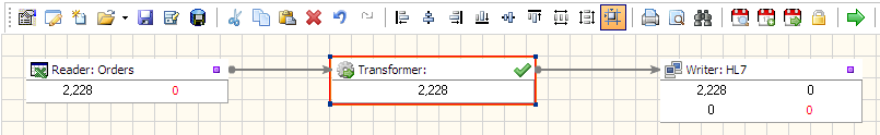 send HL7 message for each Excel row workflow
