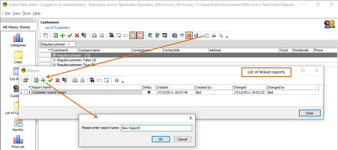 Linked Reports