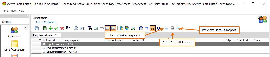 Linked Reports