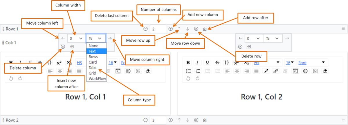 Column Designer
