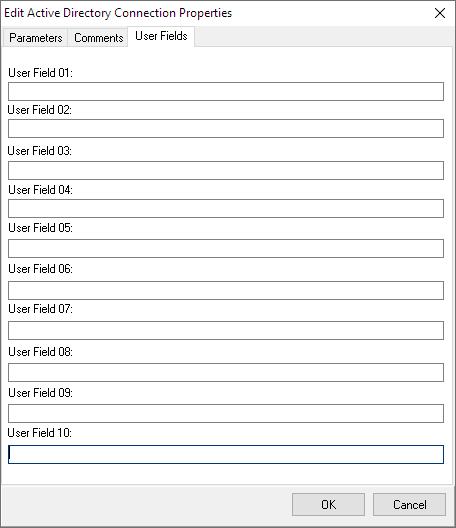 Active Directory User Fields