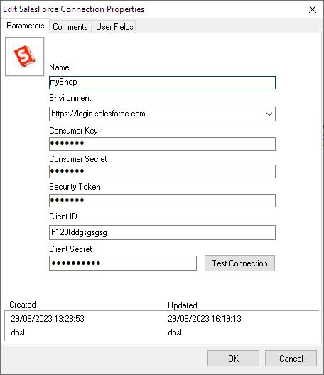 SalesForce Connection