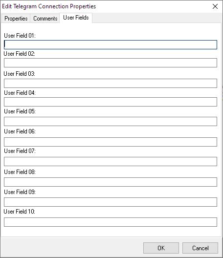 Telegram User Fields