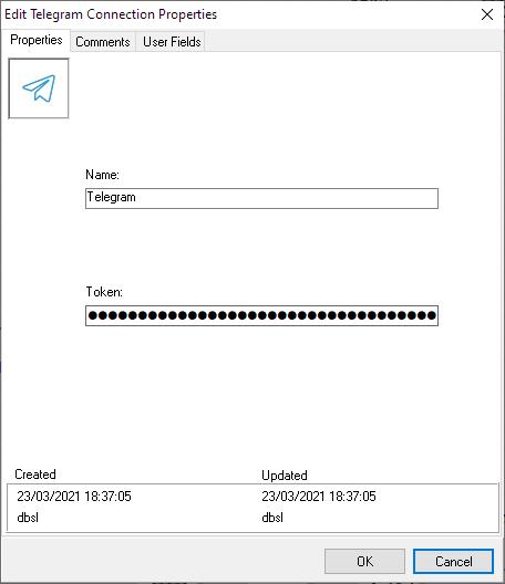 Telegram Connection