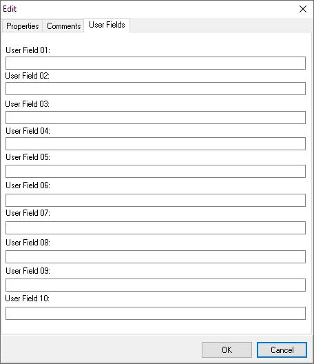 RabbitMQ User Fields
