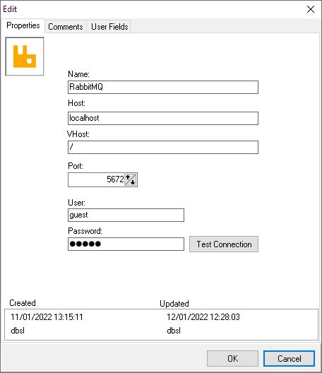 RabbitMQ Connection