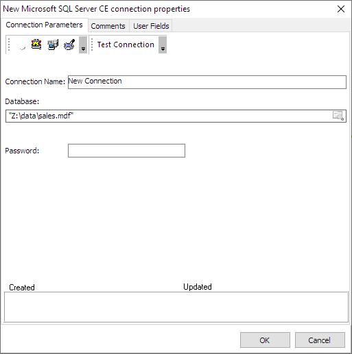 Microsoft SQL Server CE Connection