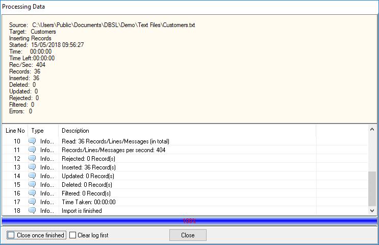 Processing Data