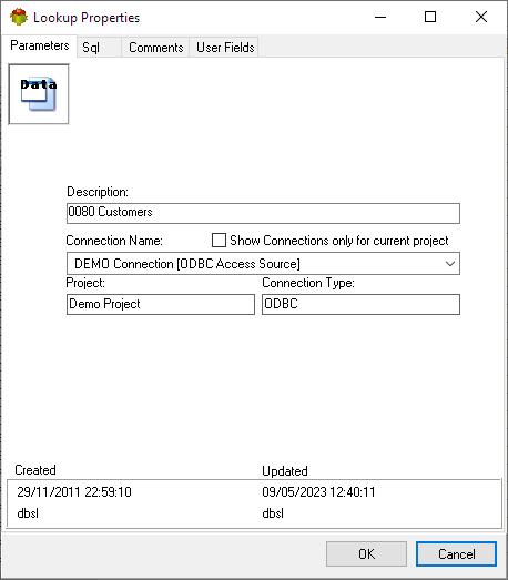 Lookup Parameters