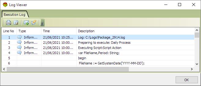Log example