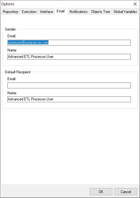 Email Tab
