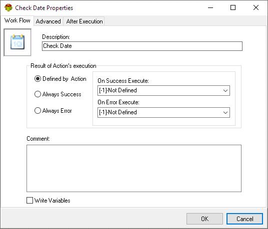 Workflow tab