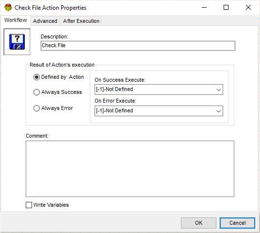 Workflow tab