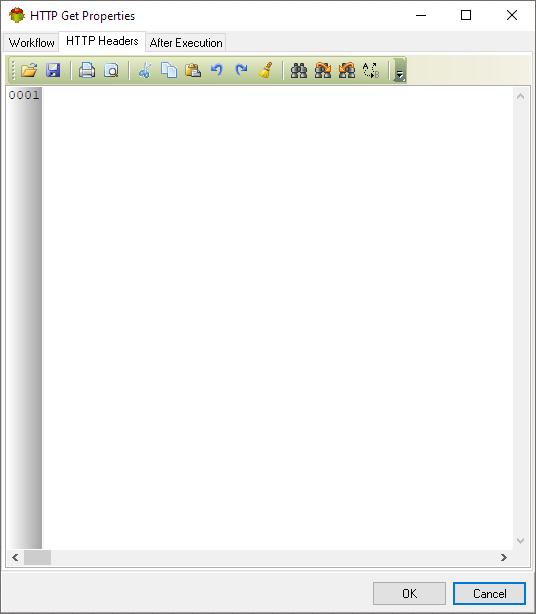 HTTP Headers tab