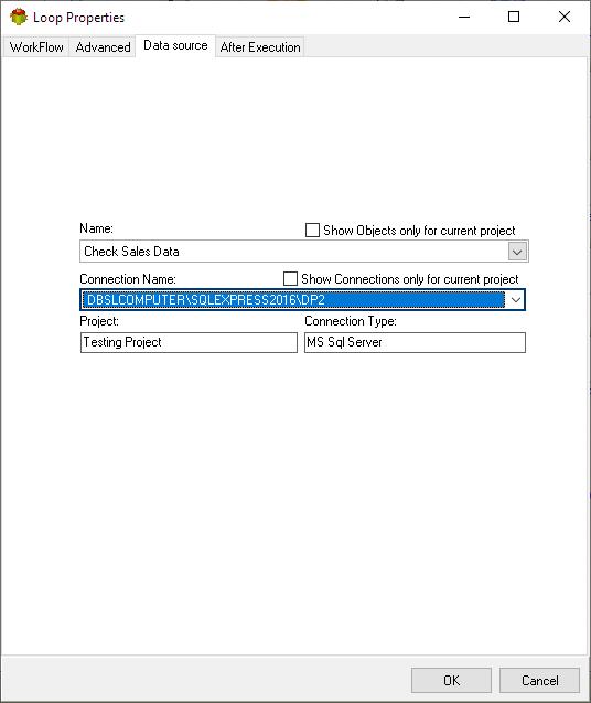 Values tab