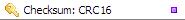 Checksum transformation function
