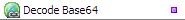 Decode Base 64 transformation function