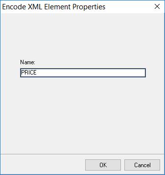 Encode XML Element transformation function
