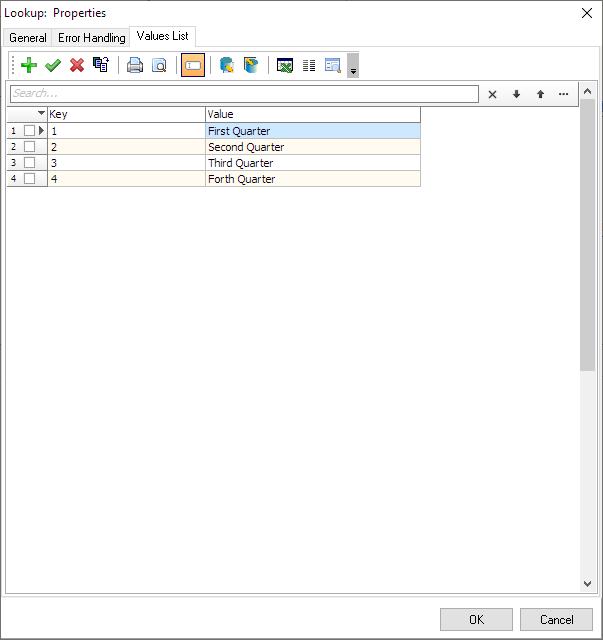 Lookup transformation function